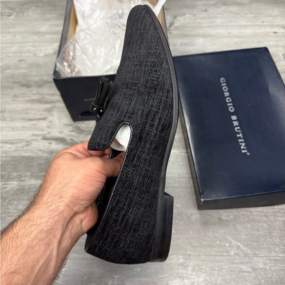 Giorgio Brutini Black Loafers main image 4